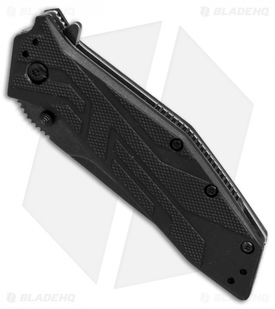 Kershaw Brawler Assisted Opening Knife (3.25" BlackWash) 1990BW
