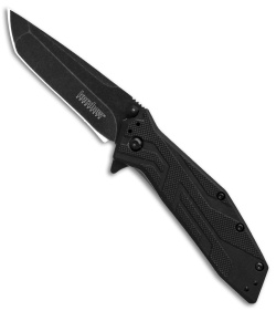 Kershaw Brawler Assisted Opening Knife (3.25" BlackWash) 1990BW