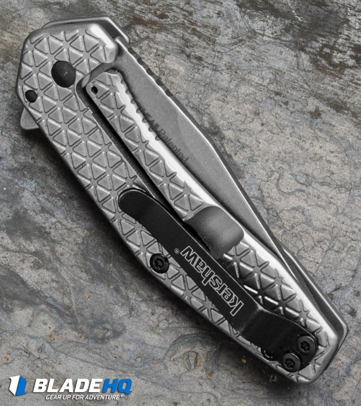 Kershaw Cathode Assisted Opening Flipper Knife (2.25" Stonewash) 1324