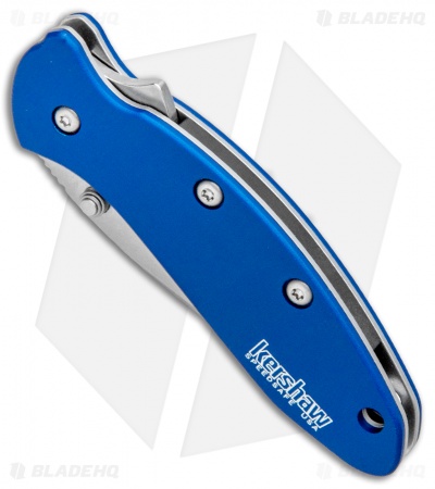 Kershaw Chive Assisted Opening Knife Navy Blue (1.94" Stonewash) 1600NBSW