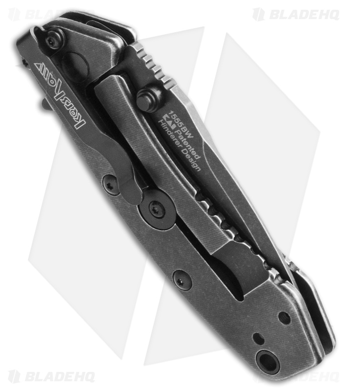 Kershaw Cryo Assisted Opening Knife (2.75" BlackWash) 1555BW