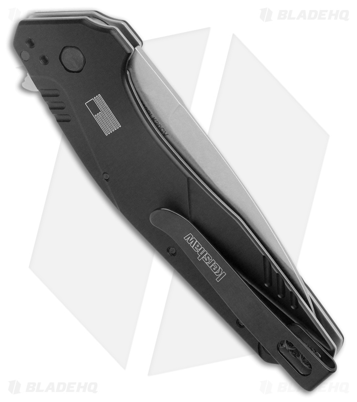 Kershaw Dividend Assisted Opening Knife Black (3" Stonewash 20CV) 