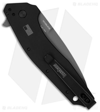 Kershaw Dividend Assisted Opening Knife Black (3" Composite) 1812BLKCB