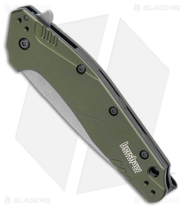 Kershaw Dividend Assisted Opening Knife Olive (3" Composite) 1812OLCB