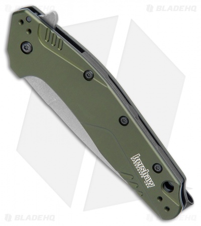 Kershaw Dividend Assisted Opening Knife Olive (3" Composite) 1812OLCB