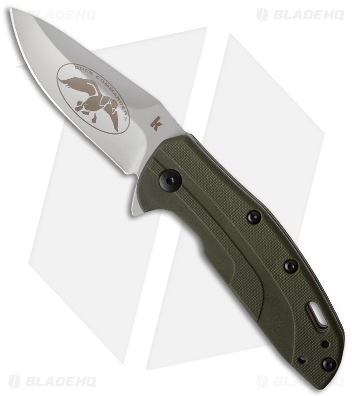 Kershaw Duck Commander Dunbar Isted Opening Knife 3 Bead Blast Kershaw Duck Commander Dunbar Isted Opening Knife 3 Bead Blast 7420dcx