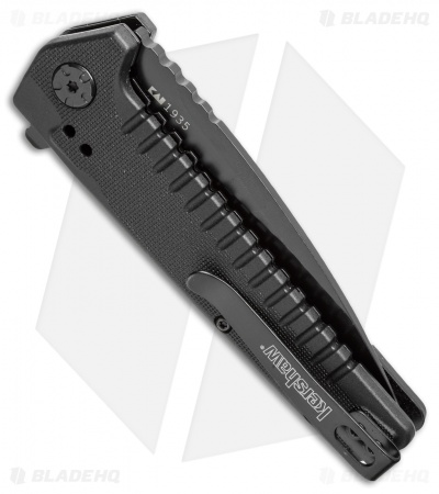 Kershaw Fatback Assisted Opening Flipper Knife (3.50" Black) 1935