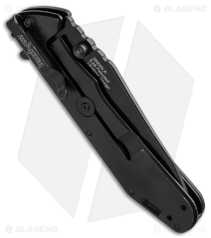 Kershaw Thermite Flipper Assisted Opening Knife (3.5" Black) 3880BLK