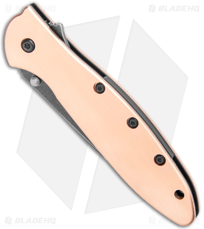 Kershaw Copper Leek | Assisted Opening Knife | 1660CUBW - Blade HQ
