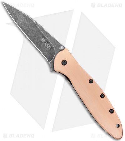 Kershaw Copper Leek | Assisted Opening Knife | 1660CUBW - Blade HQ