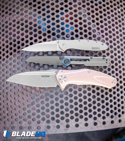 Kershaw Leek Assisted Opening Knife Stainless Steel (3" Bead Blast) 1660