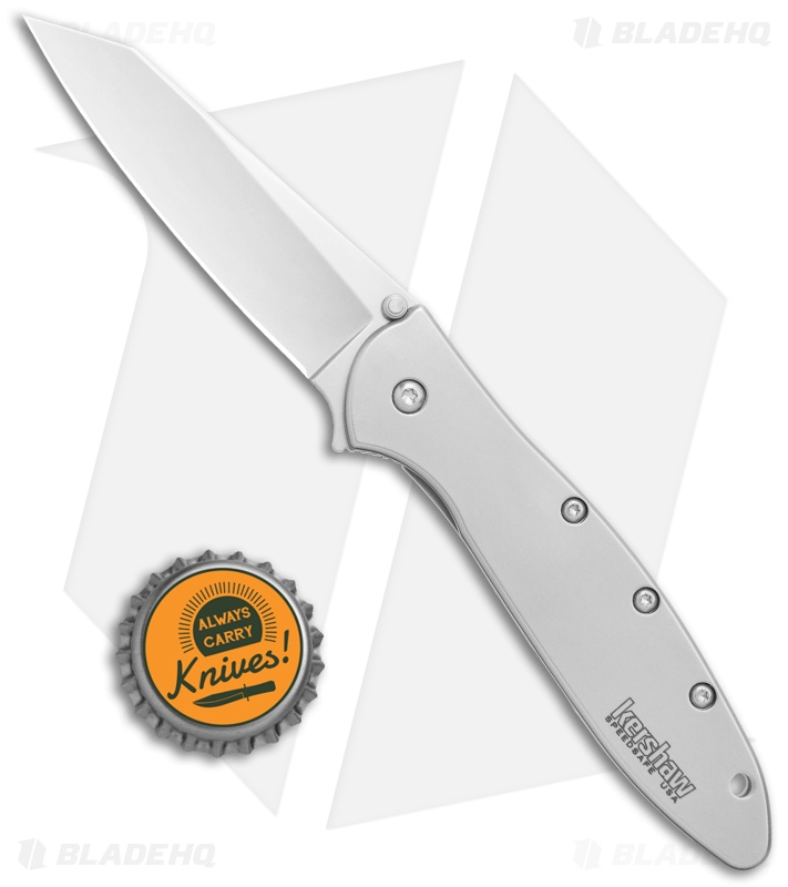 Kershaw Random Leek Reverse Tanto Assisted Opening Knife (3" Bead Blast) 1660R