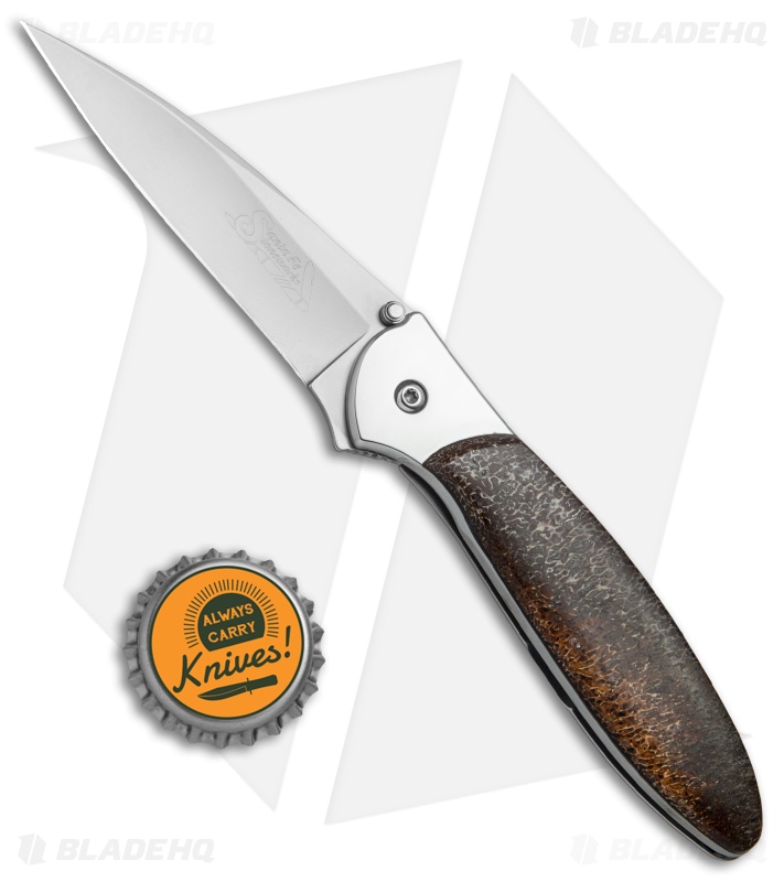 Santa Fe Stoneworks Customized Kershaw Leek A/O Knife Mammoth (3" Bead Blast)