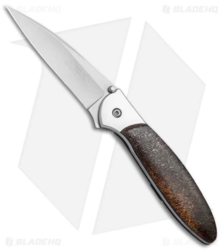 Santa Fe Stoneworks Customized Kershaw Leek A/O Knife Mammoth (3" Bead Blast)