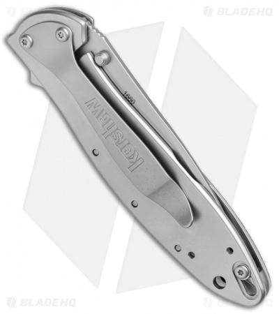 Santa Fe Stoneworks Customized Kershaw Leek A/O Knife Mammoth (3" Bead Blast)