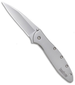 Kershaw Leek Assisted Opening Knife Stainless Steel (3&quot; Bead Blast) 1660 | 143