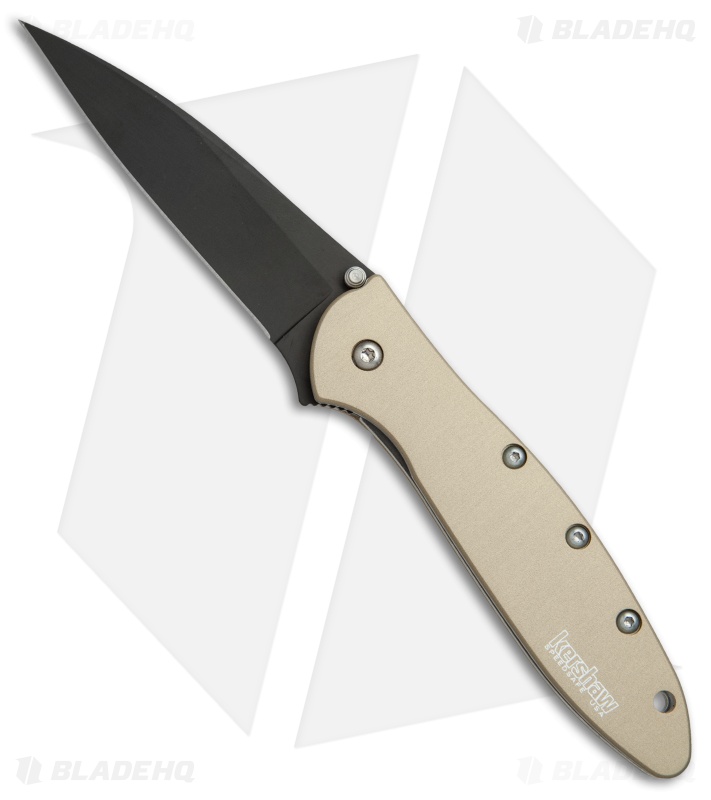 Kershaw Leek Assisted Opening Knife Desert Sand (3