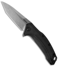 Kershaw Link Tanto Knife Black GFN (3.25" Stonewash) 1776T