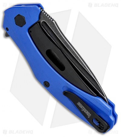 Kershaw Natrix A/O Knife Blue G-10 (3.25" BlackWash) 7007BLUBW