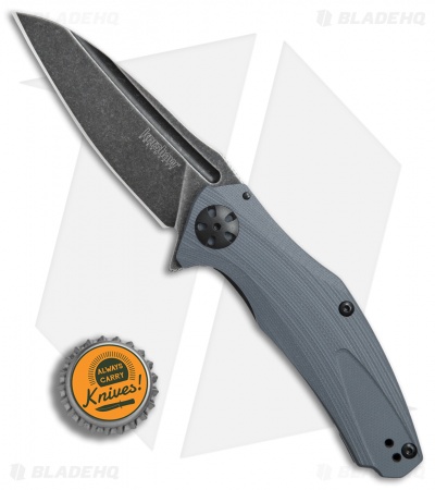 Kershaw Natrix A/O Knife Gray G-10 (3.25" BlackWash) 7007GRYBW