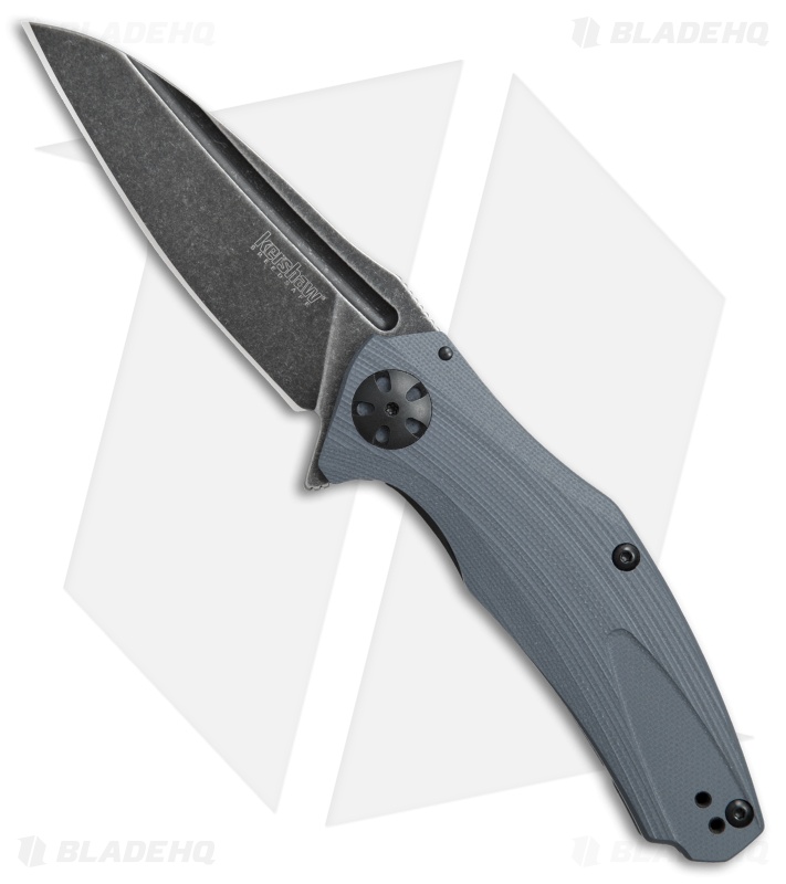 Kershaw Natrix A/O Knife Gray G-10 (3.25" BlackWash) 7007GRYBW