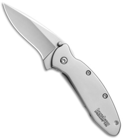 Kershaw Scallion Frame Lock Assisted Opening Knife (2.25" Bead Blast) 1620FL