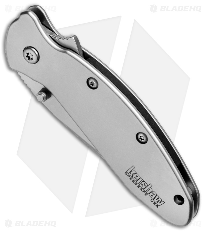 Kershaw Scallion Frame Lock Assisted Opening Knife (2.25" Bead Blast) 1620FL
