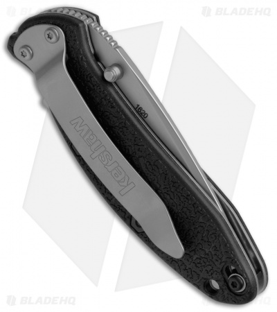 Kershaw Scallion Assisted Opening Knife Black GRN (2.25" Bead Blast) 1620