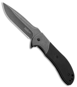 Kershaw Scrambler Flipper Assisted Opening Knife (3.5" BlackWash) 3890BW