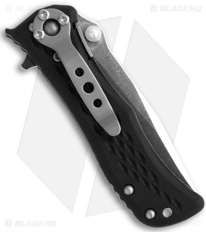 Ontario Small Spring Assisted Knife (2.5" Satin Serr) OAOSS