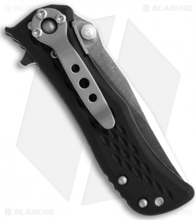 Ontario Small Spring Assisted Knife (2.5" Satin Serr) OAOSS