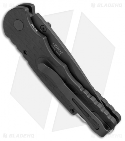 Pro-Tech Lerch TR-5 Spring Assisted Knife Black Feathered (3.25" Black) SA.5