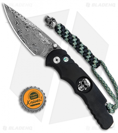 Pro-Tech Lerch TR-5 Limited Edition Skull Spring Assisted (3.25" Damascus) 