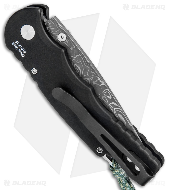 Pro-Tech Lerch TR-5 Limited Edition Skull Spring Assisted (3.25" Damascus) 