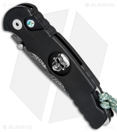 Pro-Tech Lerch TR-5 Limited Edition Skull Spring Assisted (3.25" Damascus) 