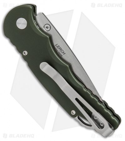 Pro-Tech TR-5 Lerch Spring Assisted Knife Green (3.25" Stonewash) SA.1 GRN