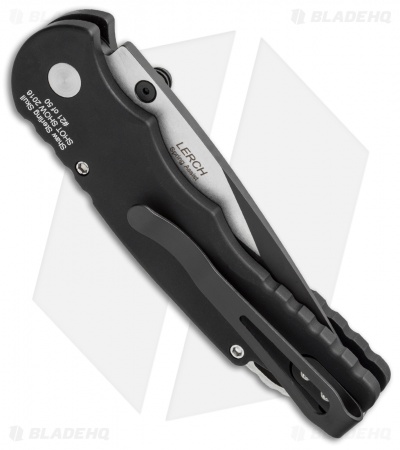 Pro-Tech Lerch TR-5 Skull Custom Spring Assisted Knife Black (3.25" Black) SA.61