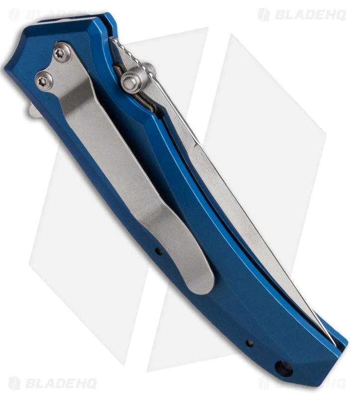 Randall King Phantom Reflex Spring Assisted Knife Blue (3.25" Mirror)