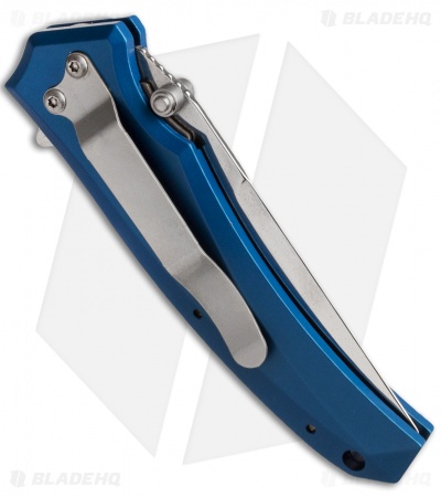 Randall King Phantom Reflex Spring Assisted Knife Blue (3.25" Mirror)