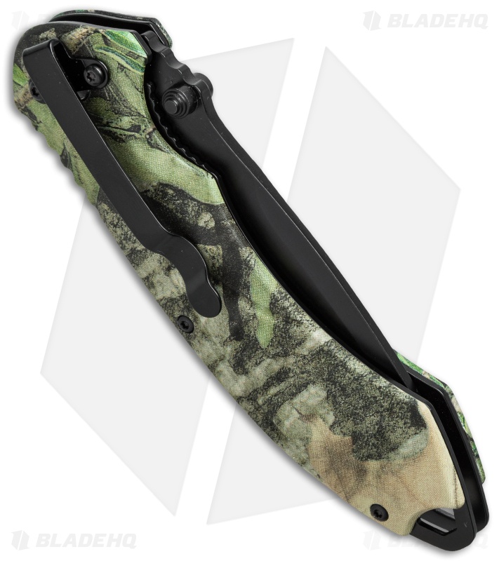Remington Sportsman FAST 2.0 Spring Assisted Knife Camo (3.5" Black) R11618