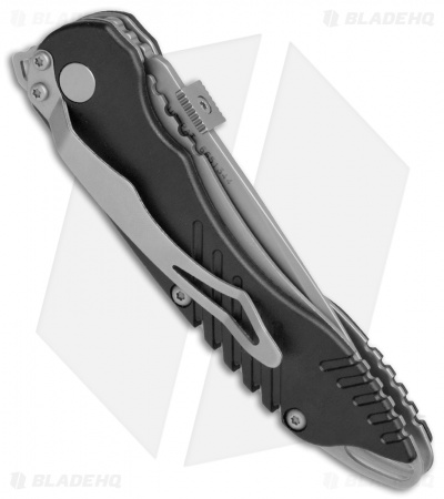 Schrade Extreme Survival Spring Assisted Knife Black ABS (3" Bead Blast) SCHA1