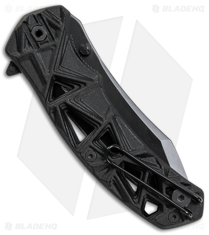 Schrade Shizzle MAGIC Spring Assisted Knife Black (3.375" Black)