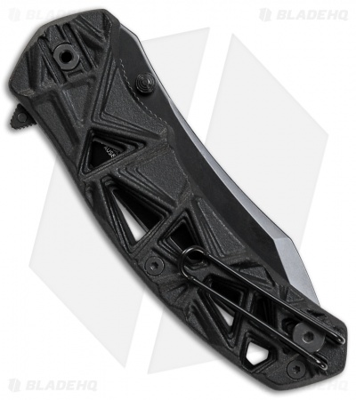 Schrade Shizzle MAGIC Spring Assisted Knife Black (3.375" Black)