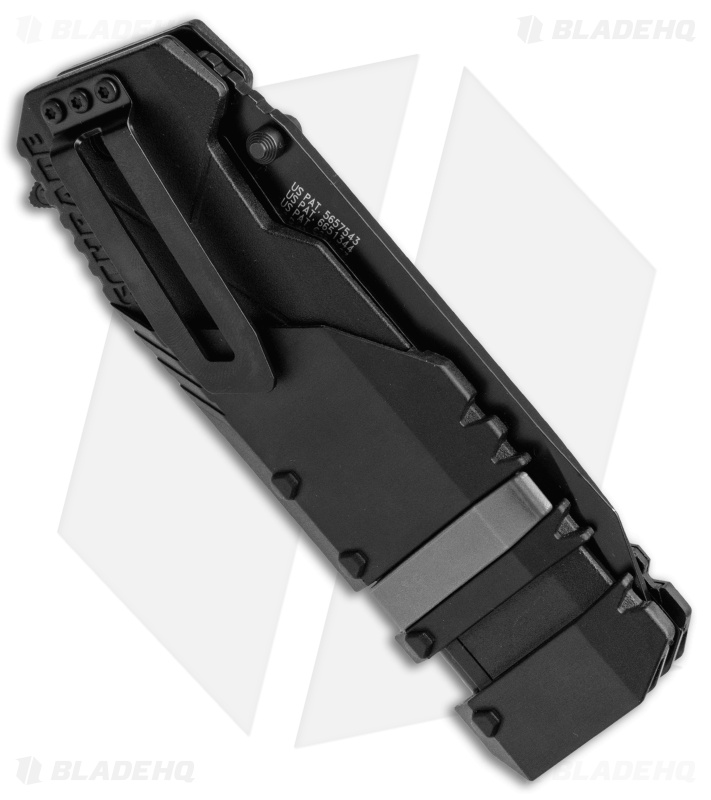 Schrade Rescue Tool SCHA911B Spring Assisted Knife (3.75" Black Serr)