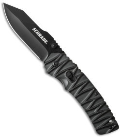 Schrade Dual-Action Manual/Assisted Opening Knife (3.5" Black) SCHA10B