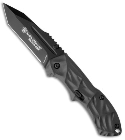Smith & Wesson Small Black Ops SWBLOP3SMT Tanto Knife (2.5" Plain)
