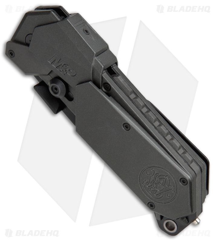 Smith & Wesson M&P M.A.G.I.C. Tanto Spring Assisted Knife  (3.625" Black Serr)