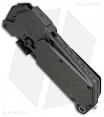 Smith & Wesson M&P M.A.G.I.C. Tanto Spring Assisted Knife  (3.625" Black Serr)