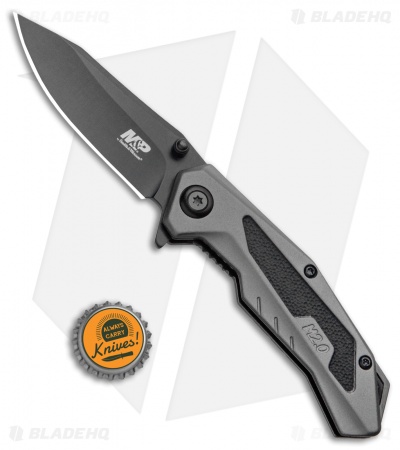 M&P M2.0 U.G. Assisted Knife Gray Aluminum (3" Black) 1100040