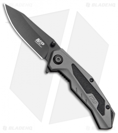 M&P M2.0 U.G. Assisted Knife Gray Aluminum (3" Black) 1100040